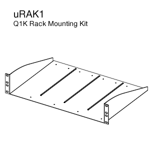 Q1K Rack Mounting Kit