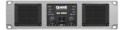 QA4004 QA Series Power Amplifier Front Panel
