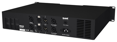 QM1000P QM Series Amplifier back panel